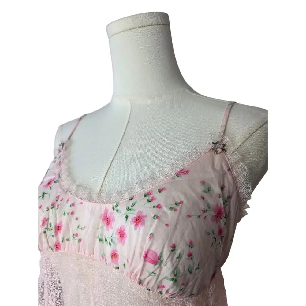 VS Rosette Mesh Babydoll